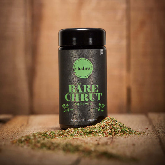 Bärechrut Salatwürze im Glas