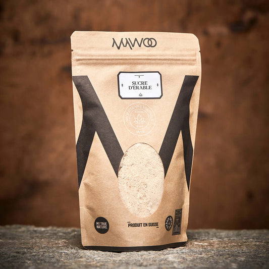 Ahornzucker Bio von Mawoo im Beutel