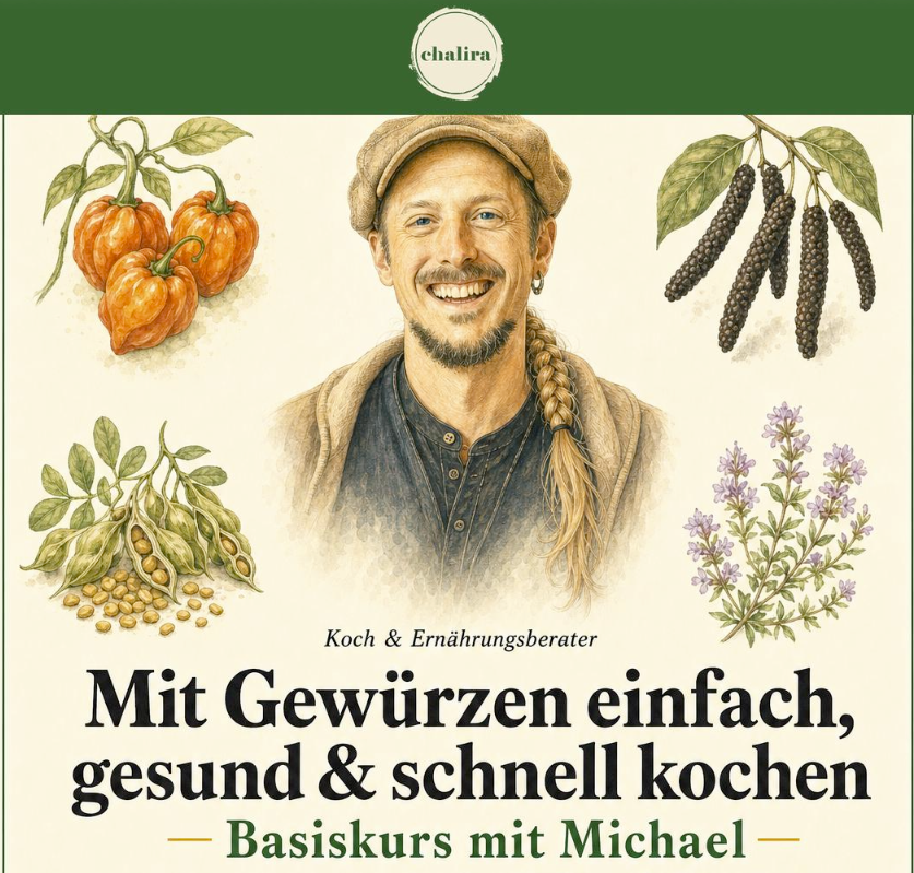13.06.2026 Mit Gewürzen einfach, gesund & schnell kochen - Basiskurs