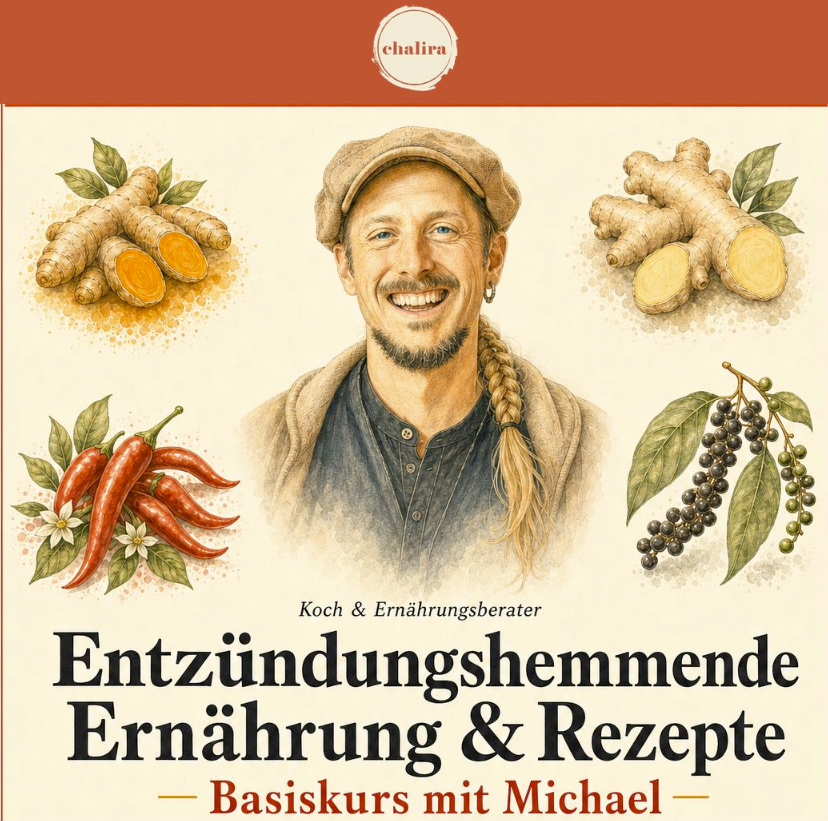 29.08.2026 Entzündungshemmende Ernährung & Rezepte - Basiskurs