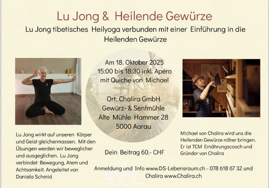 18.10.2025: Lu Jong & Heilende Gewürze