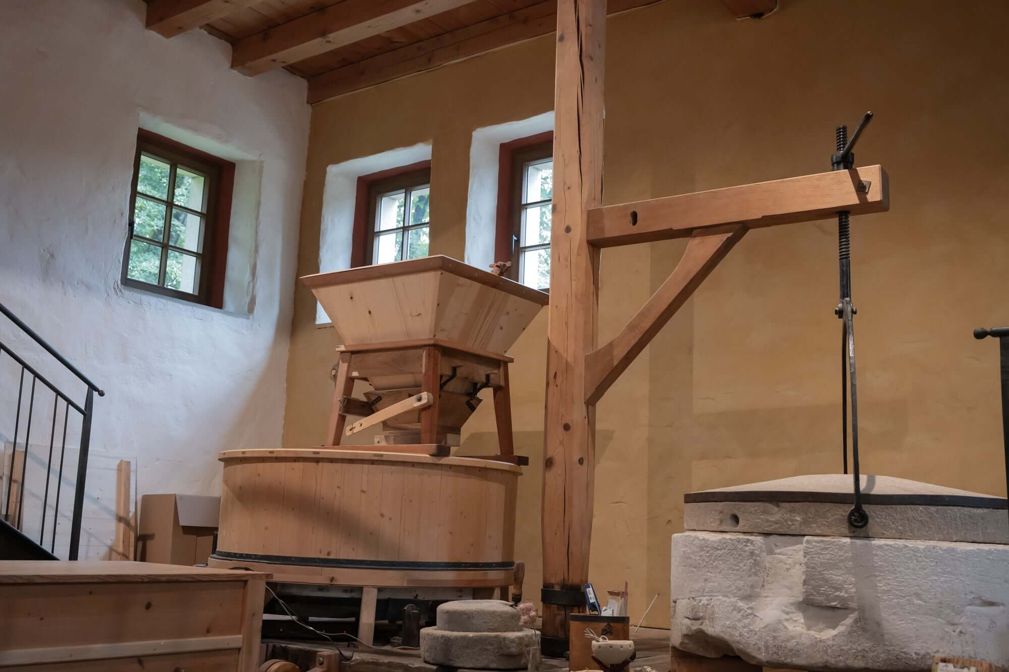 Mahltag 21.09.2024: Die Getreidemühle klappert