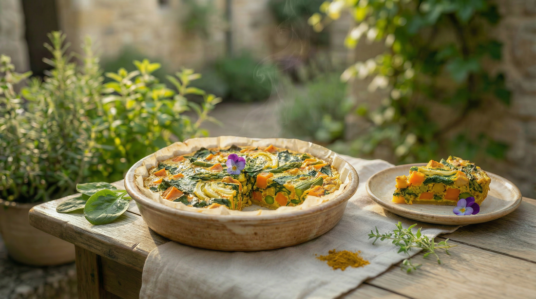 Rezept Kichererbsenquiche