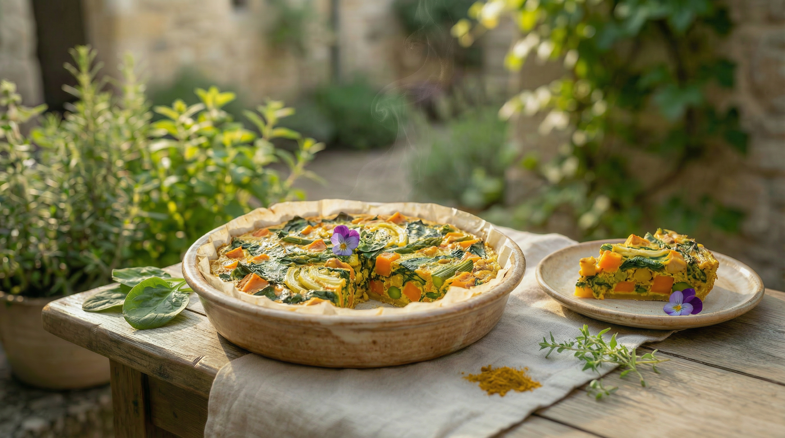 Rezept Kichererbsenquiche