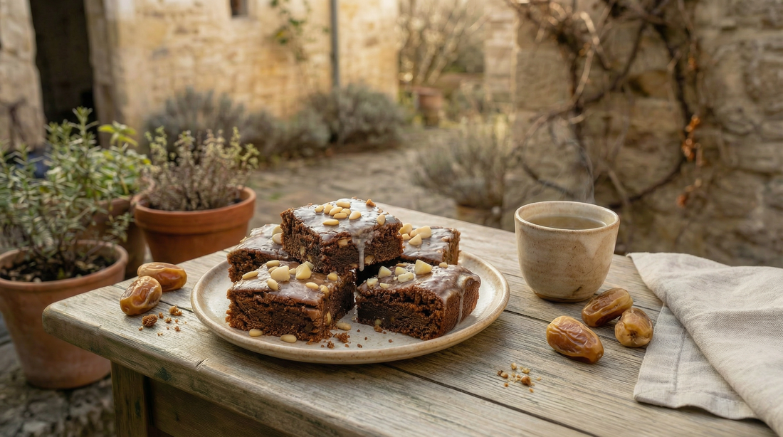 Saftige Lebkuchen-Brownies