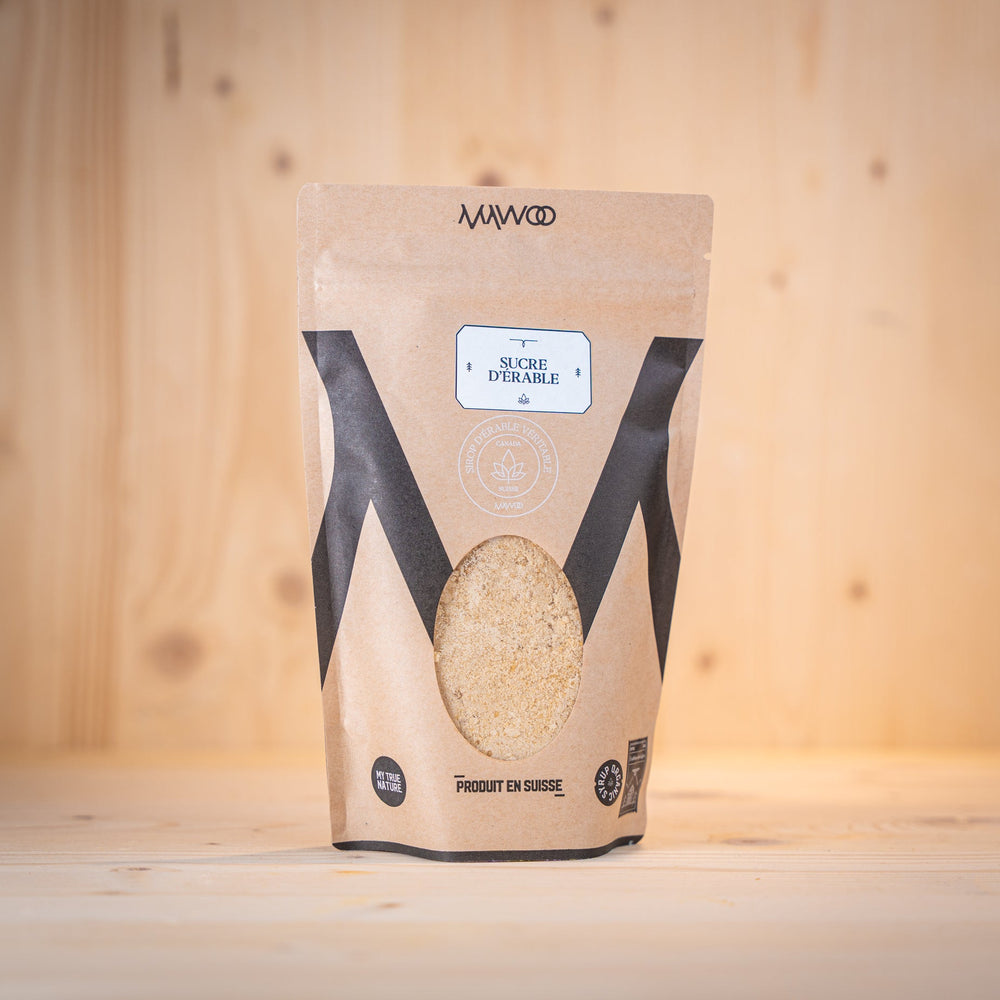 Ahornzucker Bio von Mawoo im Beutel