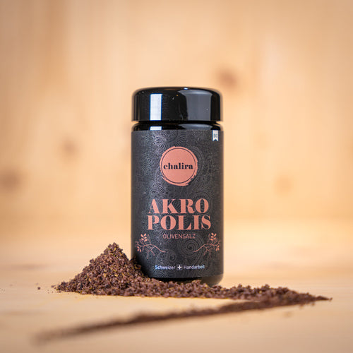 Akropolis Olivensalz Glas gross