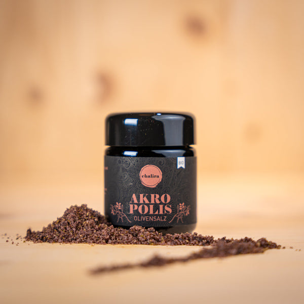 Akropolis Olivensalz Glas klein