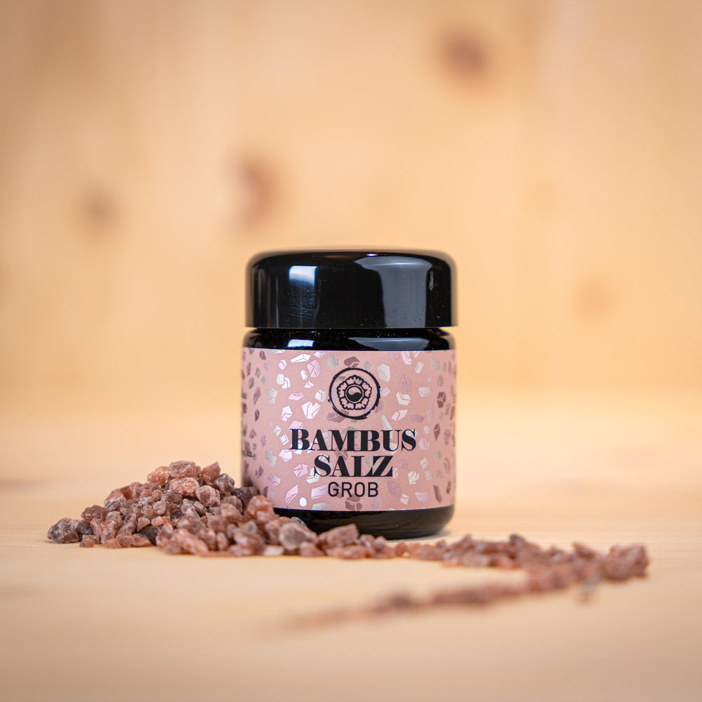 Bambus-Salz grob Glas 50 g