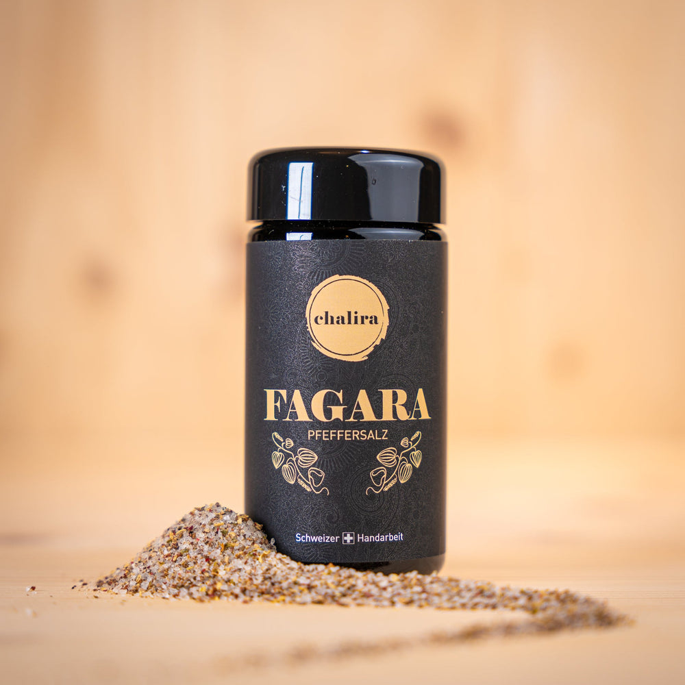 Fagara Pfeffersalz Glas 