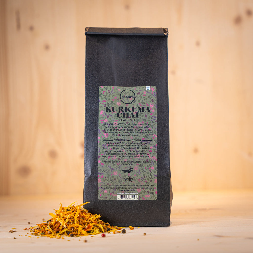 Kurkuma-Chai Gewürztee Beutel