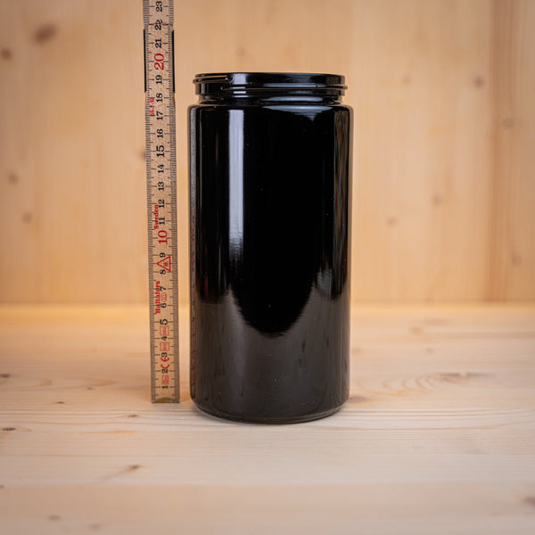 MIRONGLAS - Weithalsdosen violettes Glas 1000 ml