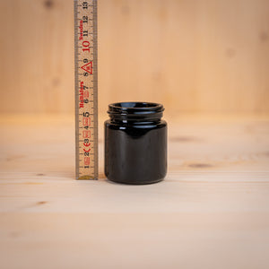 MIRONGLAS - Weithalsdosen violettes Glas 50 ml