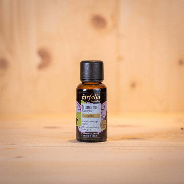 farfalla Monatswohl Massageöl