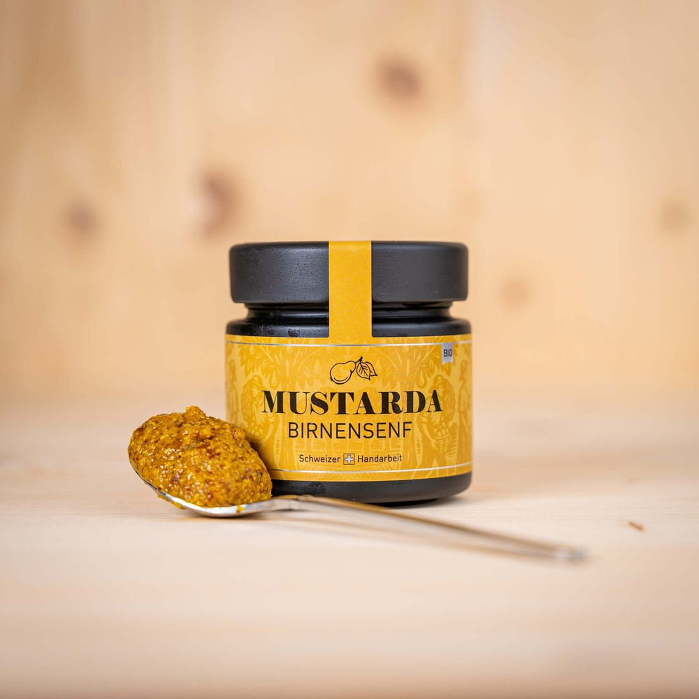Mustarda Birnensenf Glas