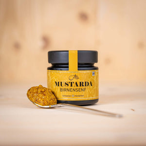 Mustarda Birnensenf Glas