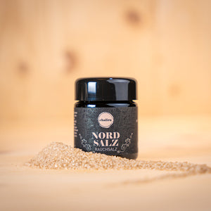 Nordsalz Rauchsalz Glas klein