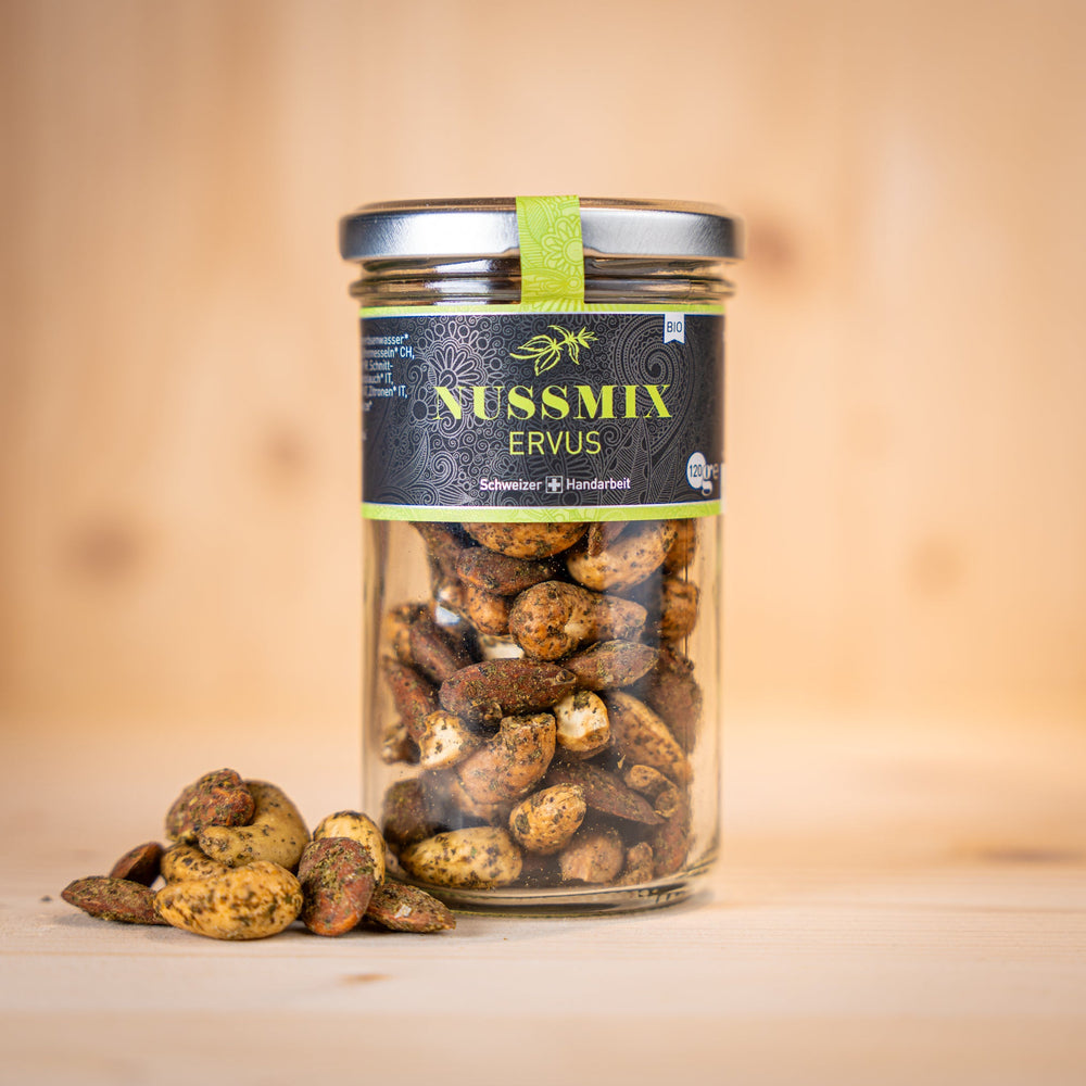 Nussmix Ervus Glas