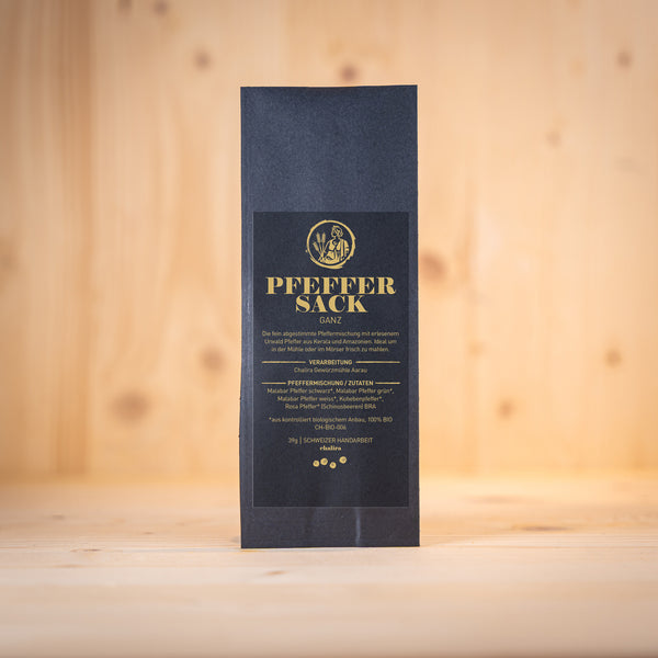 Pfeffersack Nachfüllbeutel für 100 ml Glas