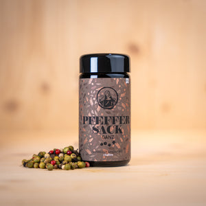 Pfeffer-Sack ganz Glas