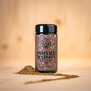 Poivre Maison geschrotet Glas