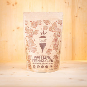 RuuT Waffeln und Pfannkuchen Glutenfreie Backmischung 100 Gramm Beutel
