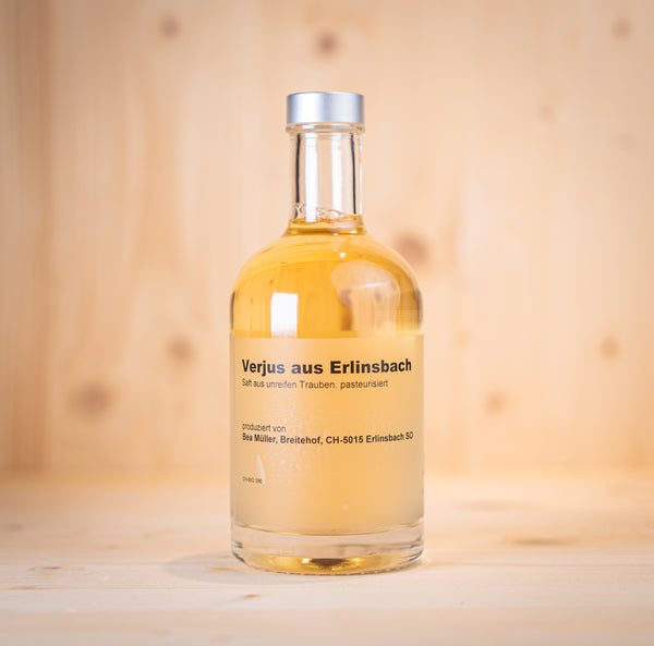 Verjus aus Erlinsbach Flasche