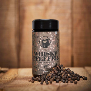 Whisky Pfeffer Bio im Glas
