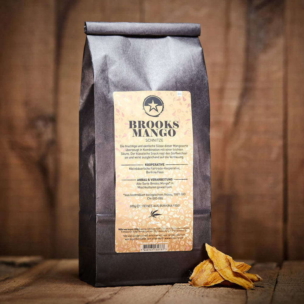 Mangoschnitze Brooks Bio